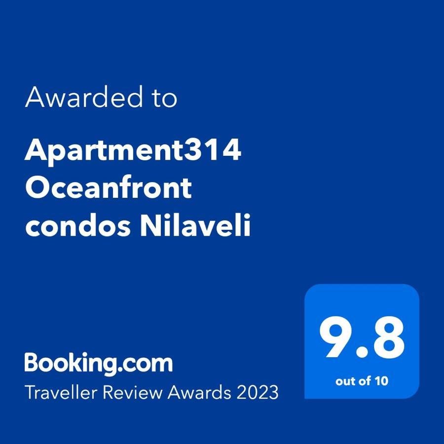Apartment314 Oceanfront Condos Nilaveli Тринкомали Экстерьер фото